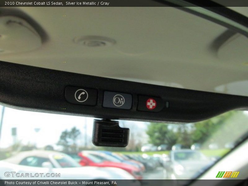 Silver Ice Metallic / Gray 2010 Chevrolet Cobalt LS Sedan