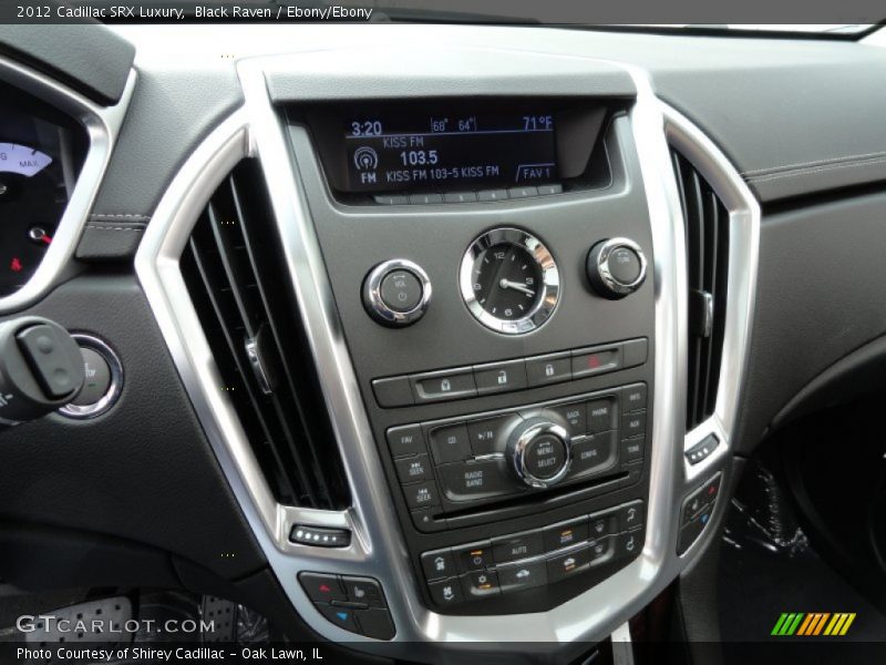 Black Raven / Ebony/Ebony 2012 Cadillac SRX Luxury