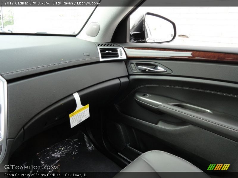 Black Raven / Ebony/Ebony 2012 Cadillac SRX Luxury