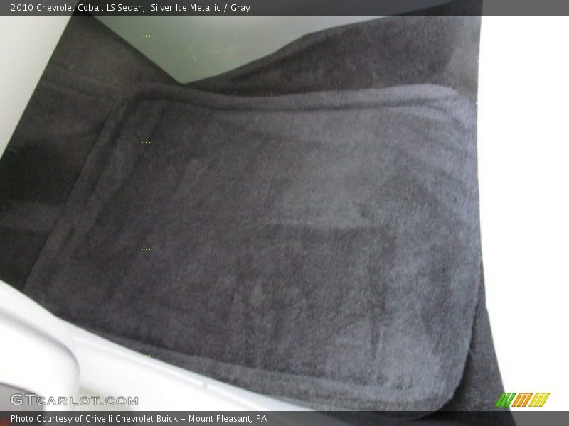 Silver Ice Metallic / Gray 2010 Chevrolet Cobalt LS Sedan