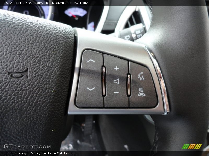 Black Raven / Ebony/Ebony 2012 Cadillac SRX Luxury