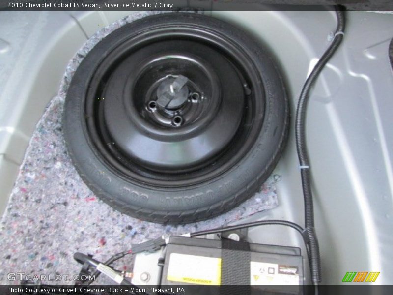 Silver Ice Metallic / Gray 2010 Chevrolet Cobalt LS Sedan