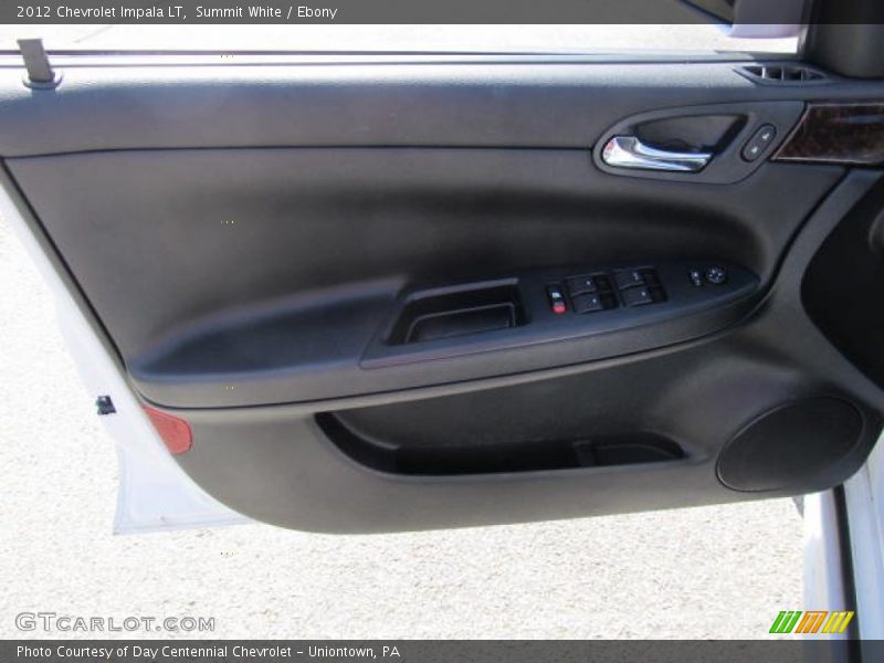 Summit White / Ebony 2012 Chevrolet Impala LT