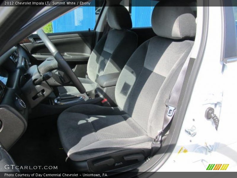 Summit White / Ebony 2012 Chevrolet Impala LT