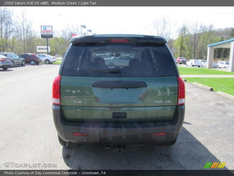 Medium Green / Light Tan 2003 Saturn VUE V6 AWD