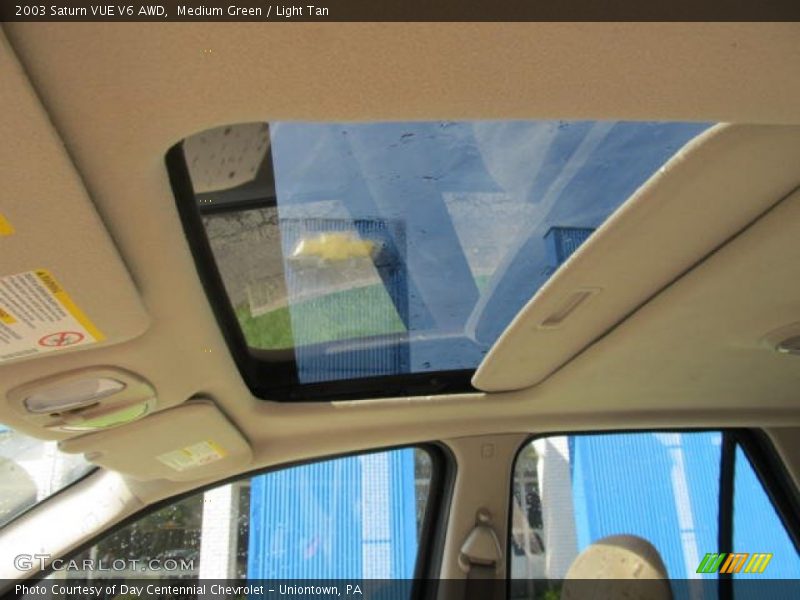 Medium Green / Light Tan 2003 Saturn VUE V6 AWD