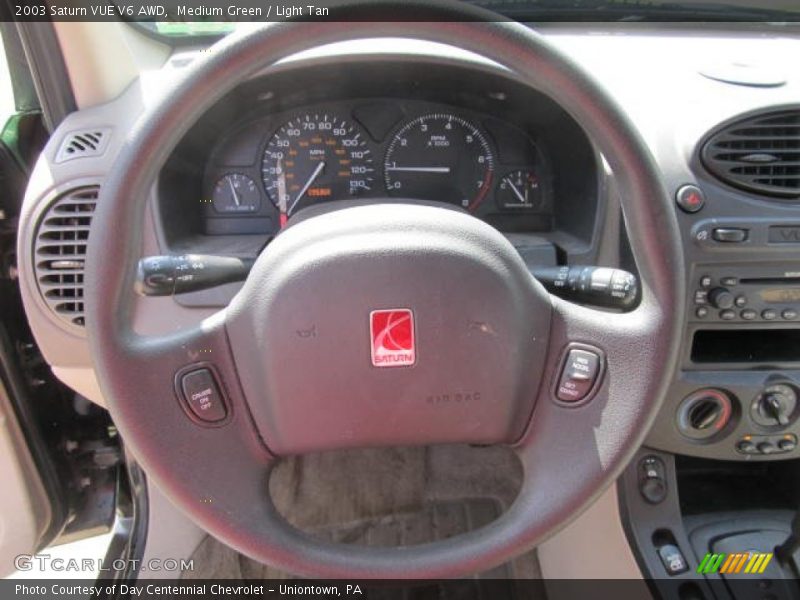 Medium Green / Light Tan 2003 Saturn VUE V6 AWD