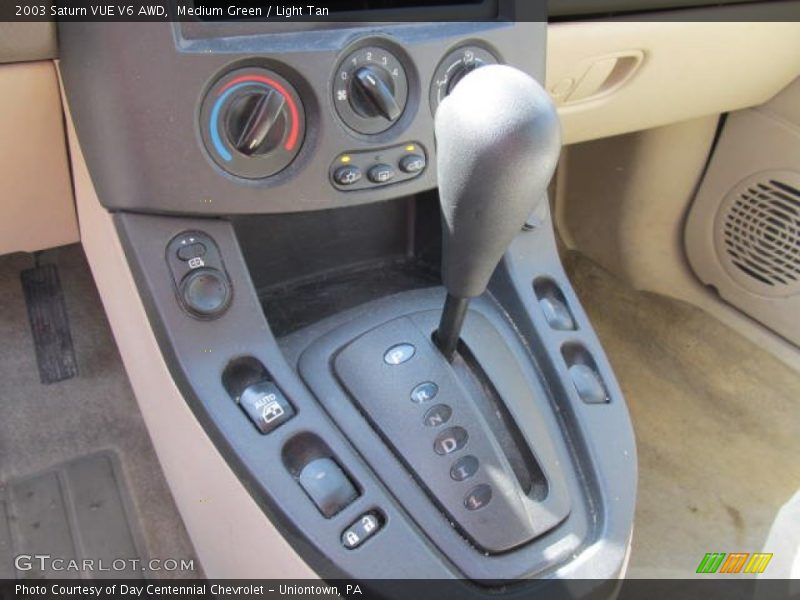 Medium Green / Light Tan 2003 Saturn VUE V6 AWD