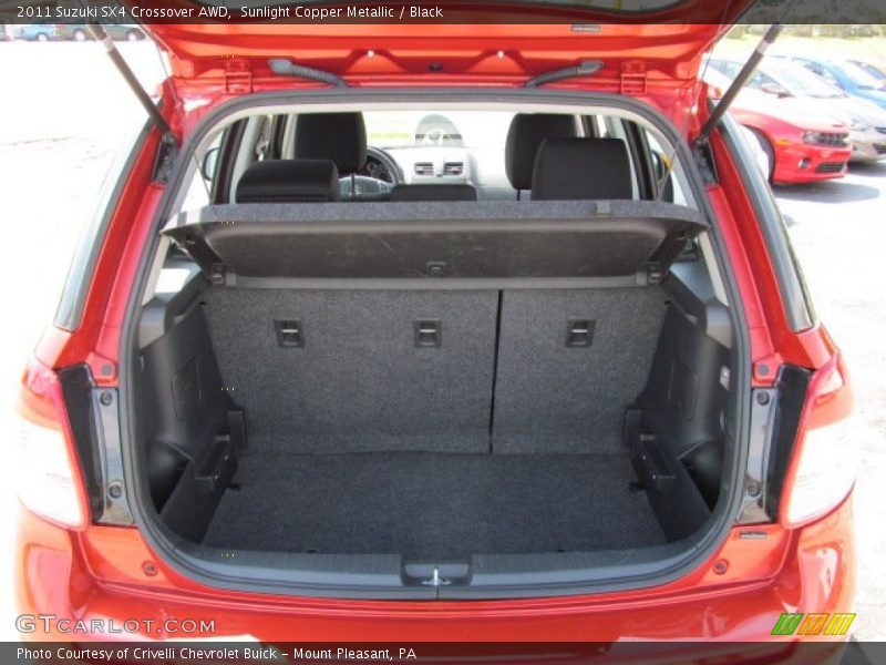  2011 SX4 Crossover AWD Trunk