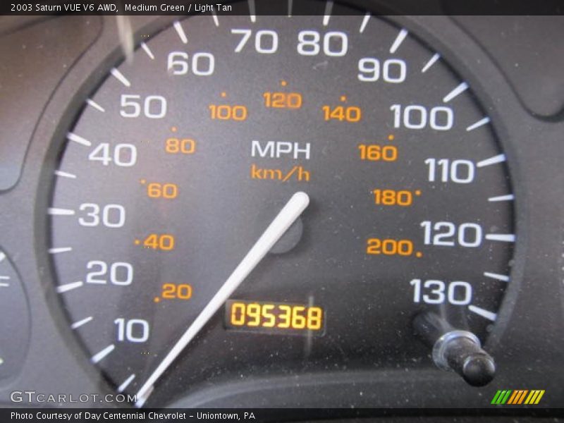 Medium Green / Light Tan 2003 Saturn VUE V6 AWD