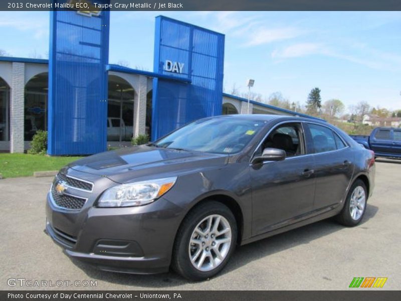 Taupe Gray Metallic / Jet Black 2013 Chevrolet Malibu ECO