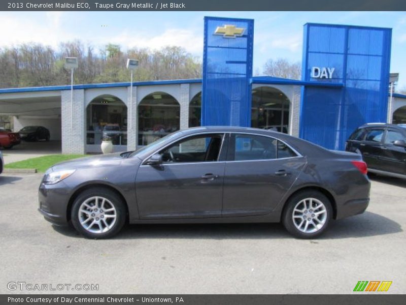 Taupe Gray Metallic / Jet Black 2013 Chevrolet Malibu ECO