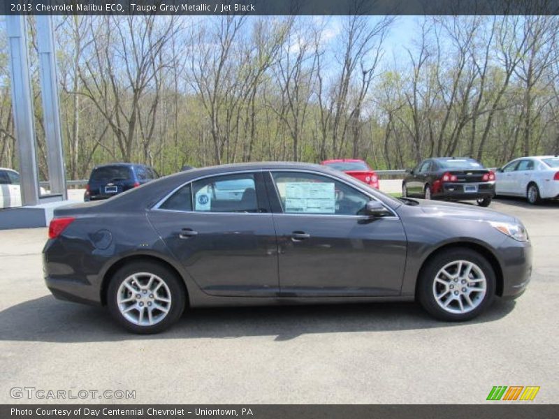 Taupe Gray Metallic / Jet Black 2013 Chevrolet Malibu ECO