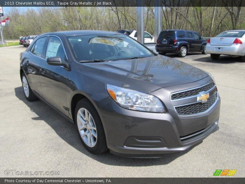 Taupe Gray Metallic / Jet Black 2013 Chevrolet Malibu ECO