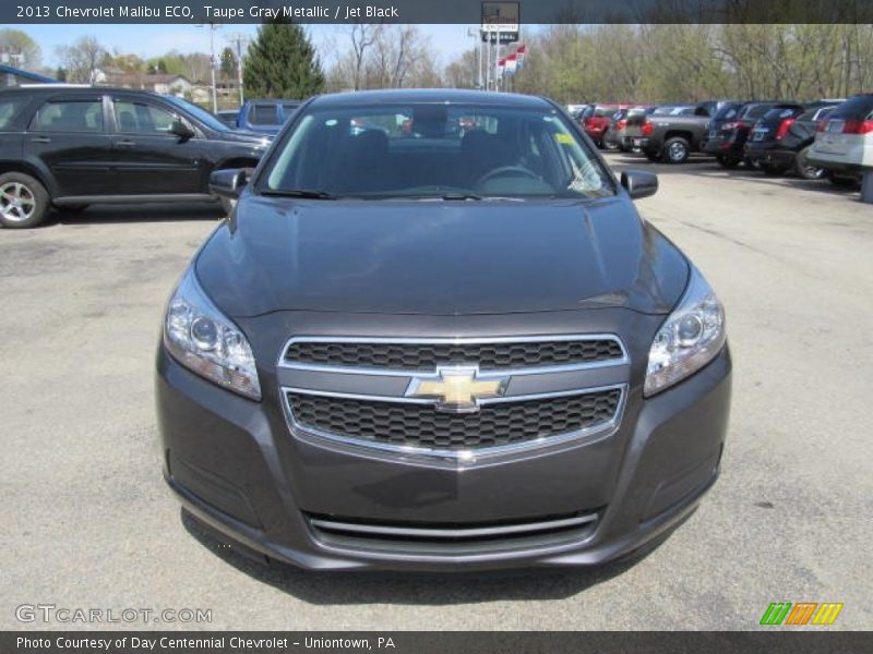 Taupe Gray Metallic / Jet Black 2013 Chevrolet Malibu ECO