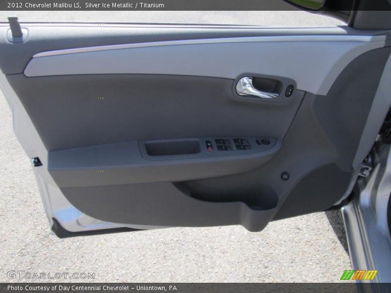 Silver Ice Metallic / Titanium 2012 Chevrolet Malibu LS