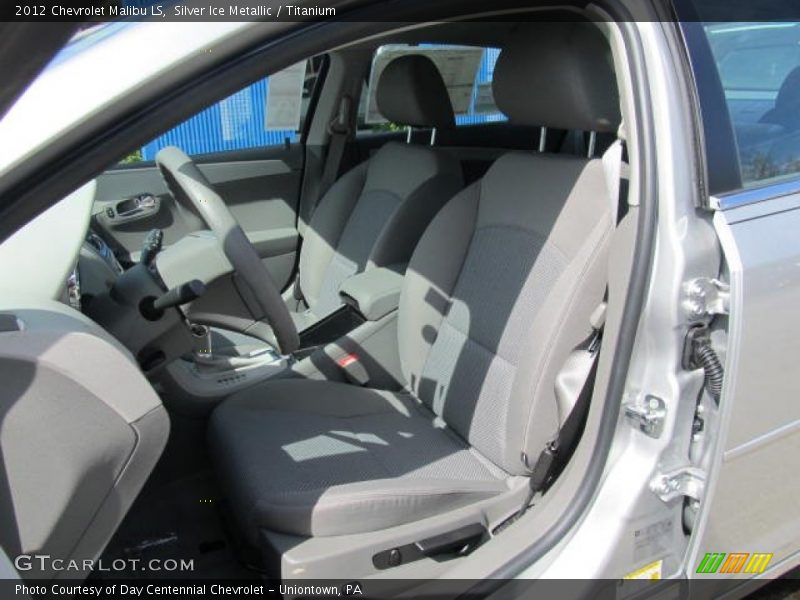 Silver Ice Metallic / Titanium 2012 Chevrolet Malibu LS