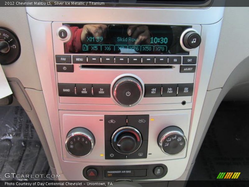 Silver Ice Metallic / Titanium 2012 Chevrolet Malibu LS