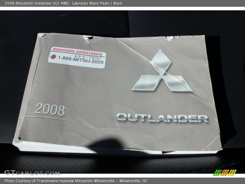 Labrador Black Pearl / Black 2008 Mitsubishi Outlander XLS 4WD