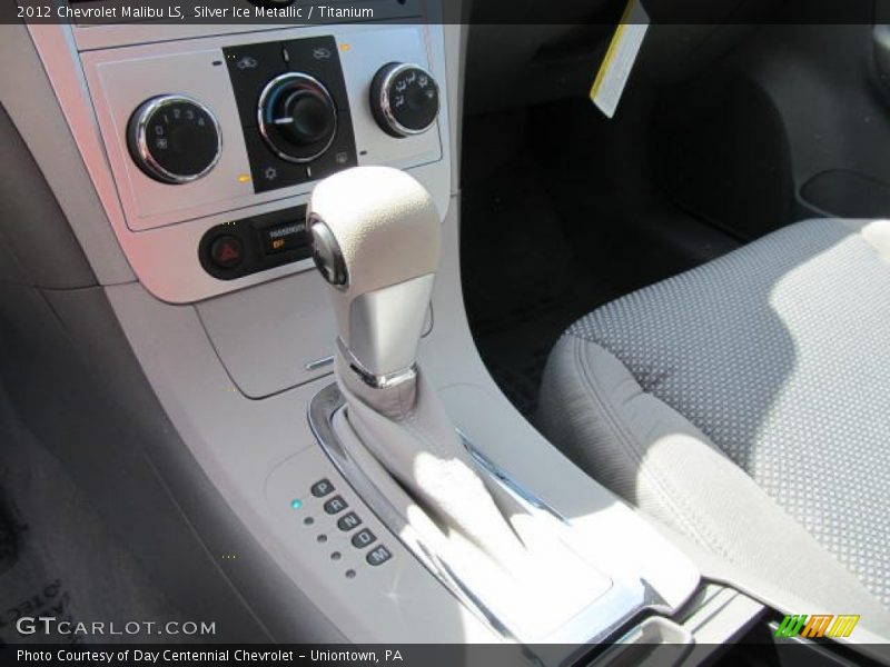 Silver Ice Metallic / Titanium 2012 Chevrolet Malibu LS