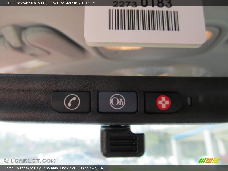 Silver Ice Metallic / Titanium 2012 Chevrolet Malibu LS
