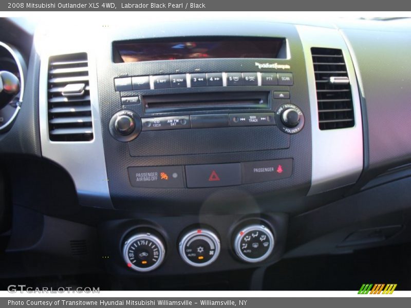 Labrador Black Pearl / Black 2008 Mitsubishi Outlander XLS 4WD