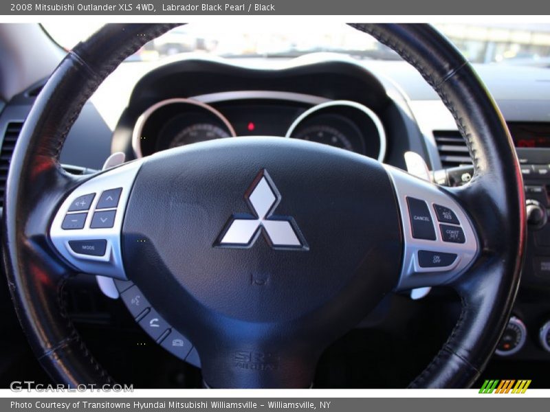 Labrador Black Pearl / Black 2008 Mitsubishi Outlander XLS 4WD