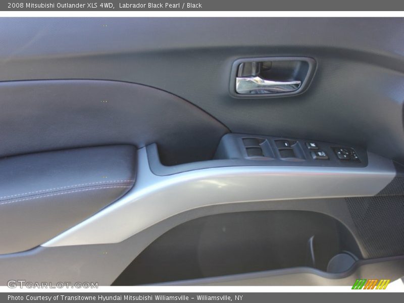 Labrador Black Pearl / Black 2008 Mitsubishi Outlander XLS 4WD