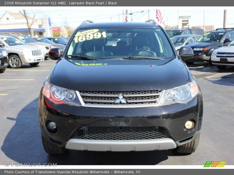 Labrador Black Pearl / Black 2008 Mitsubishi Outlander XLS 4WD