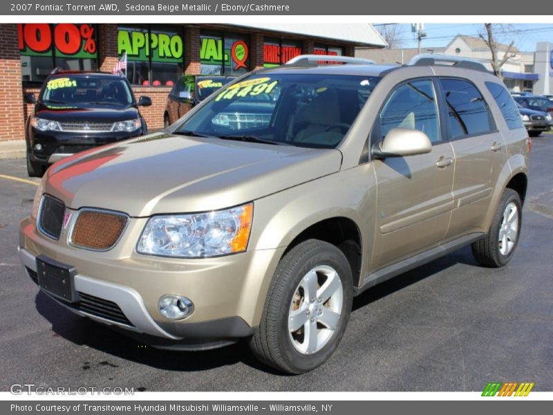 Sedona Beige Metallic / Ebony/Cashmere 2007 Pontiac Torrent AWD