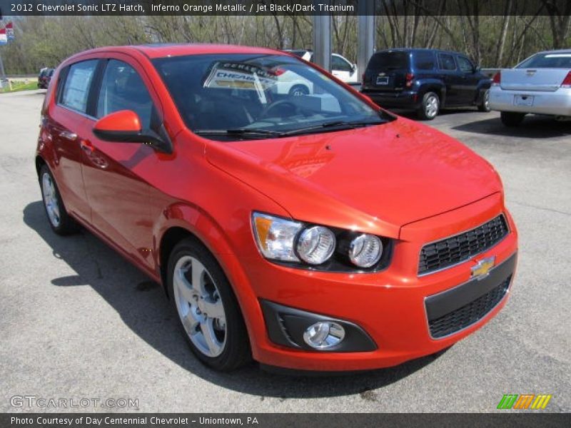 Front 3/4 View of 2012 Sonic LTZ Hatch