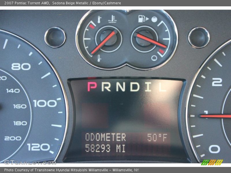 Sedona Beige Metallic / Ebony/Cashmere 2007 Pontiac Torrent AWD