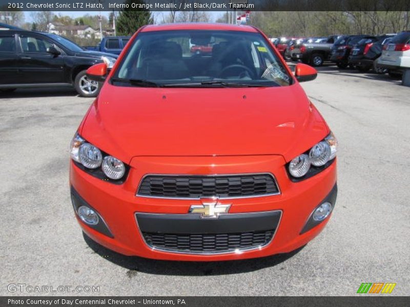  2012 Sonic LTZ Hatch Inferno Orange Metallic