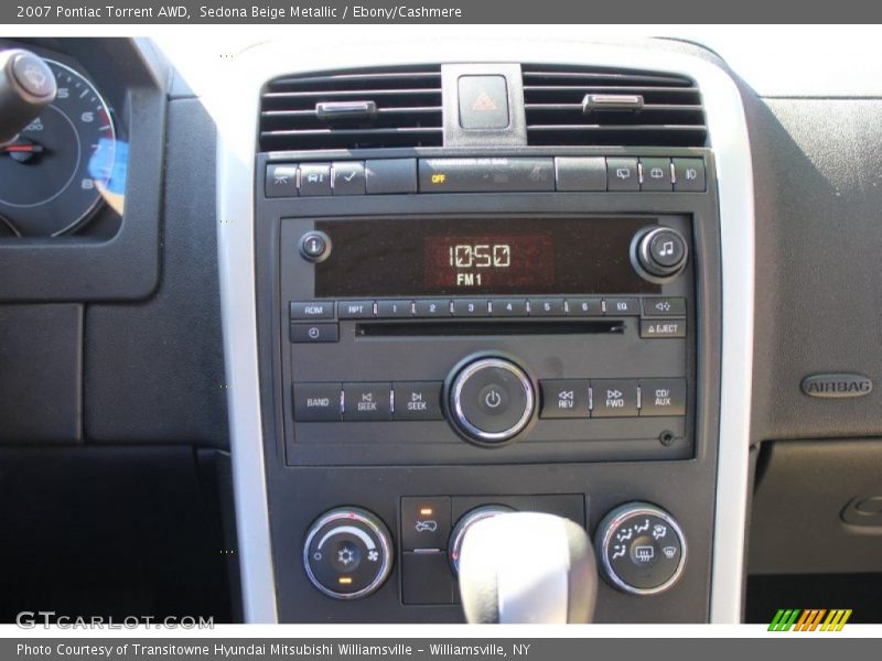 Controls of 2007 Torrent AWD