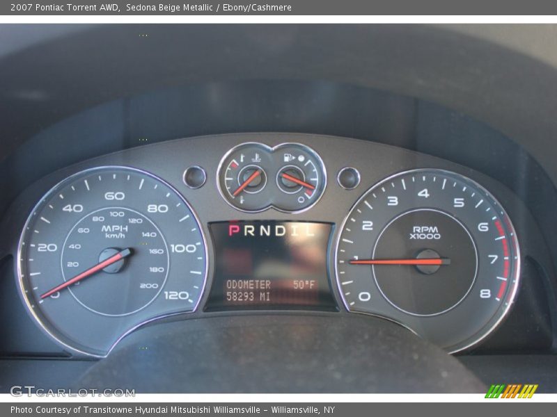  2007 Torrent AWD AWD Gauges