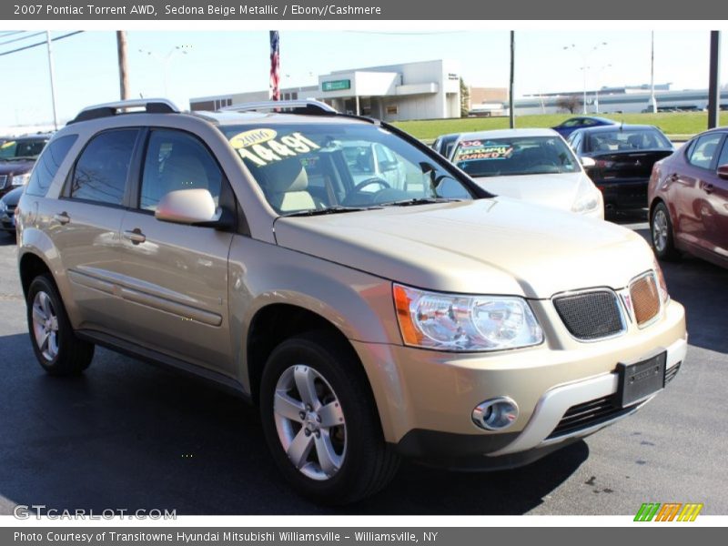 Sedona Beige Metallic / Ebony/Cashmere 2007 Pontiac Torrent AWD