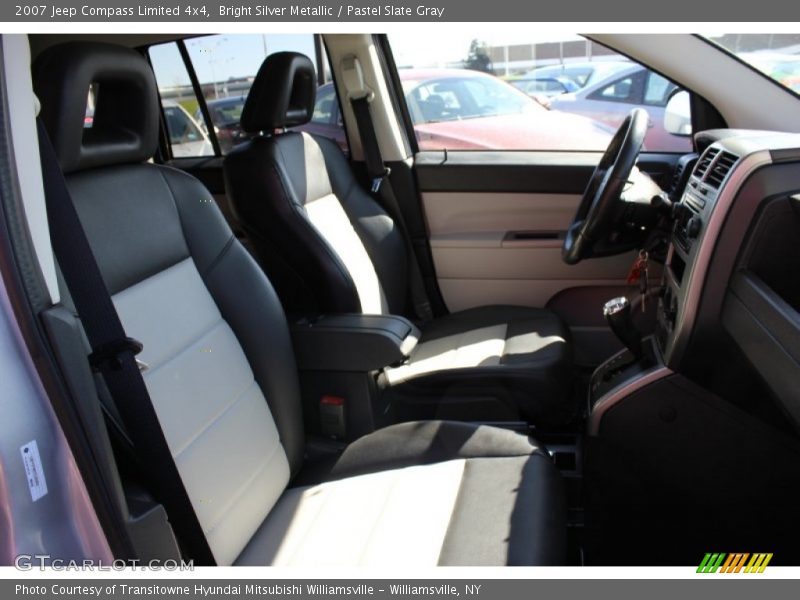 Bright Silver Metallic / Pastel Slate Gray 2007 Jeep Compass Limited 4x4