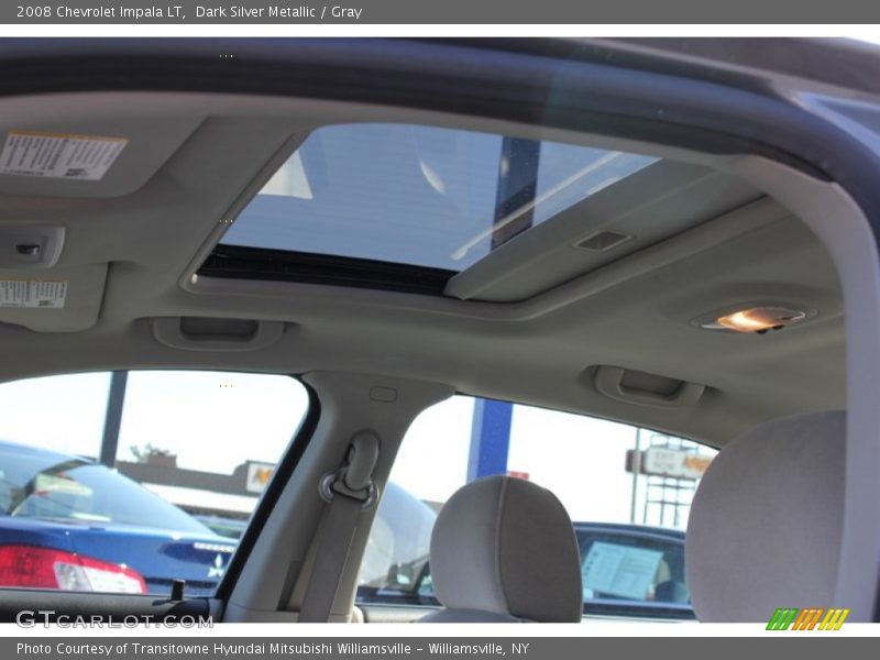 Dark Silver Metallic / Gray 2008 Chevrolet Impala LT