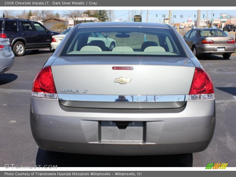 Dark Silver Metallic / Gray 2008 Chevrolet Impala LT