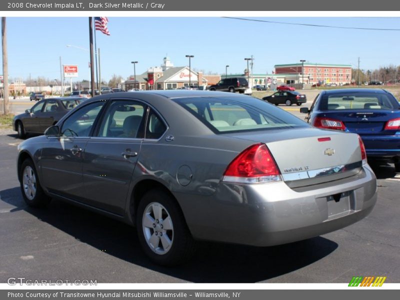 Dark Silver Metallic / Gray 2008 Chevrolet Impala LT