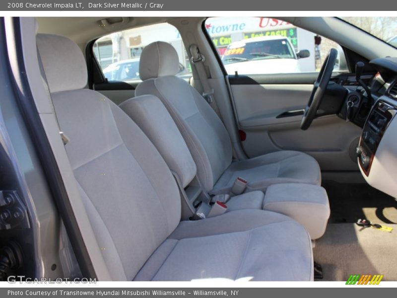 Dark Silver Metallic / Gray 2008 Chevrolet Impala LT