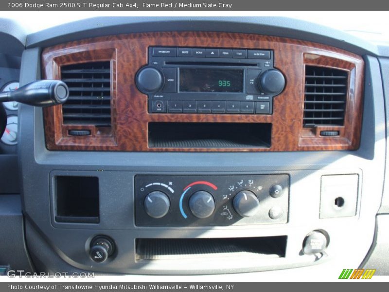 Flame Red / Medium Slate Gray 2006 Dodge Ram 2500 SLT Regular Cab 4x4