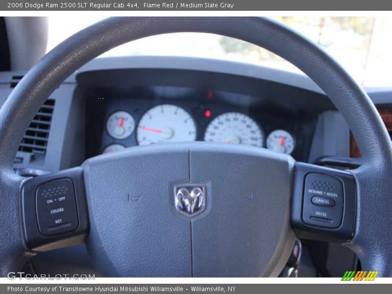 Flame Red / Medium Slate Gray 2006 Dodge Ram 2500 SLT Regular Cab 4x4