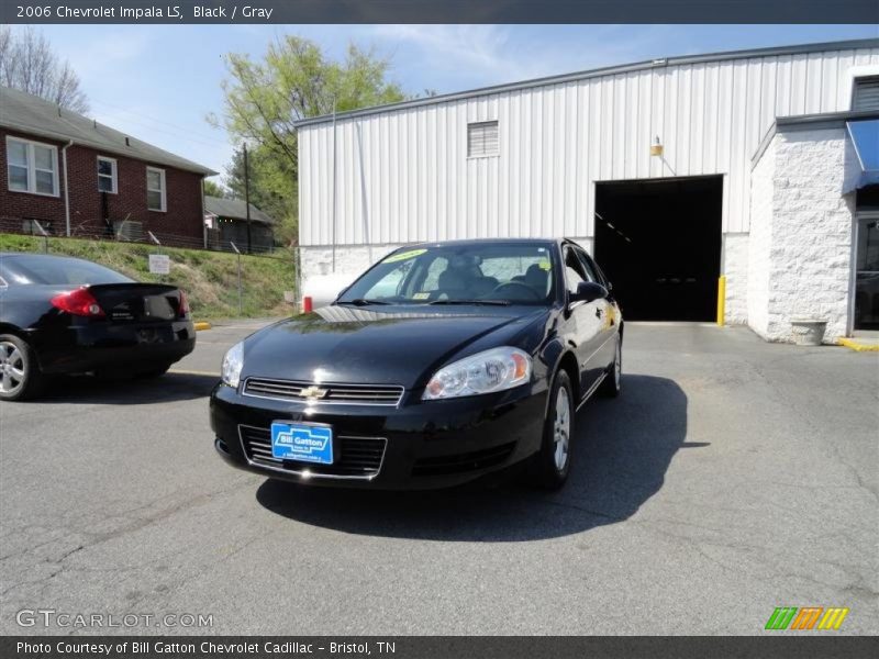 Black / Gray 2006 Chevrolet Impala LS