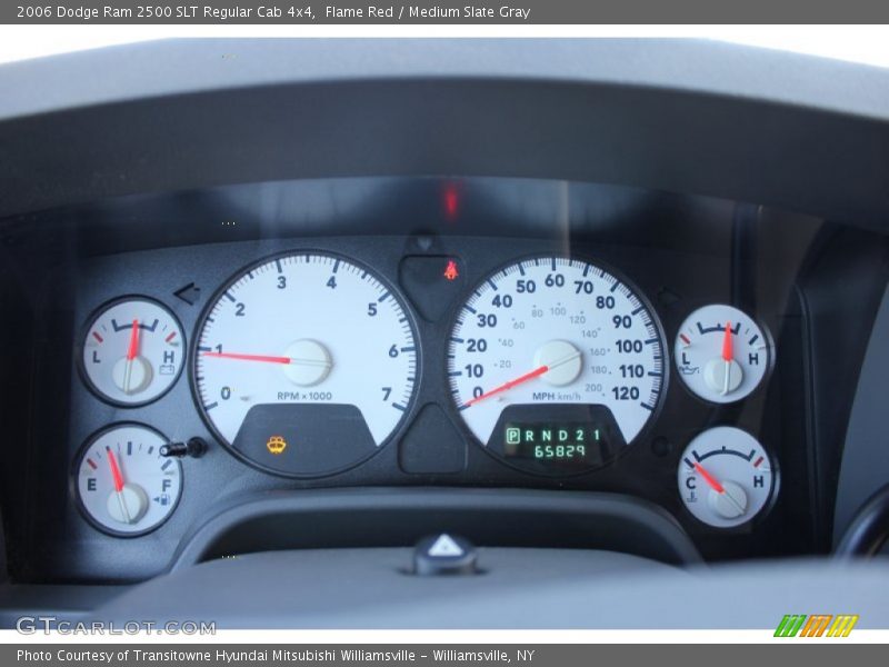  2006 Ram 2500 SLT Regular Cab 4x4 SLT Regular Cab 4x4 Gauges