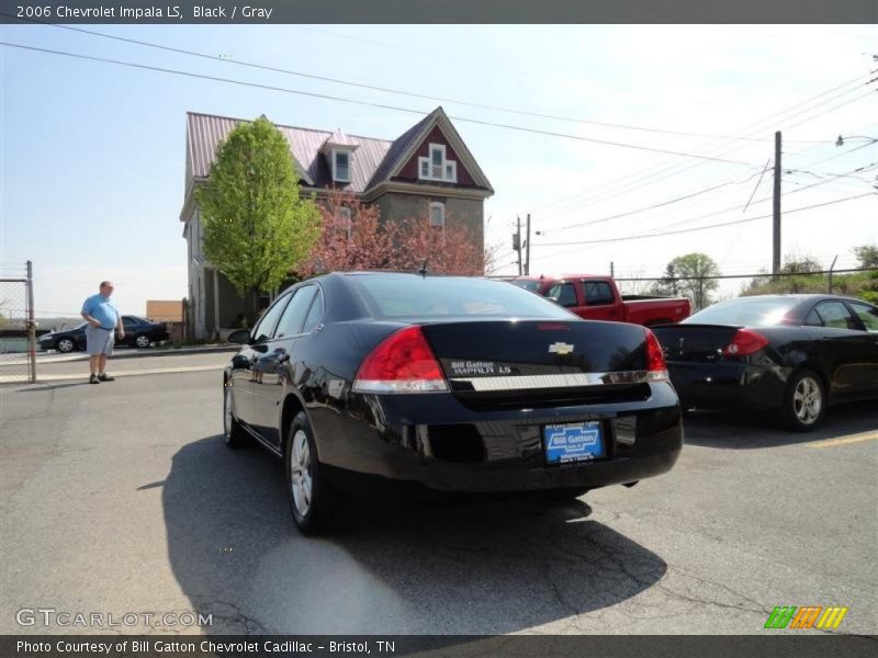 Black / Gray 2006 Chevrolet Impala LS