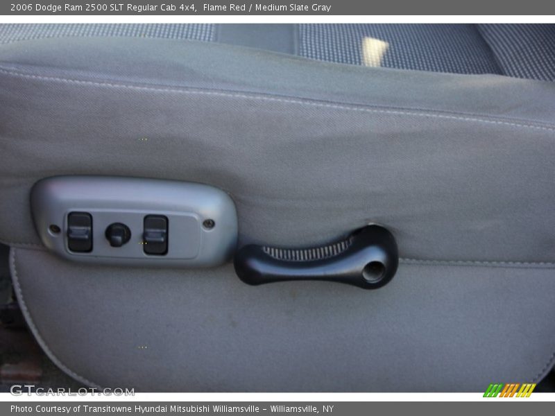 Flame Red / Medium Slate Gray 2006 Dodge Ram 2500 SLT Regular Cab 4x4