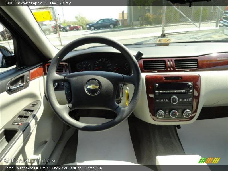 Black / Gray 2006 Chevrolet Impala LS