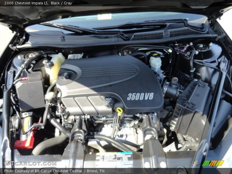 Black / Gray 2006 Chevrolet Impala LS