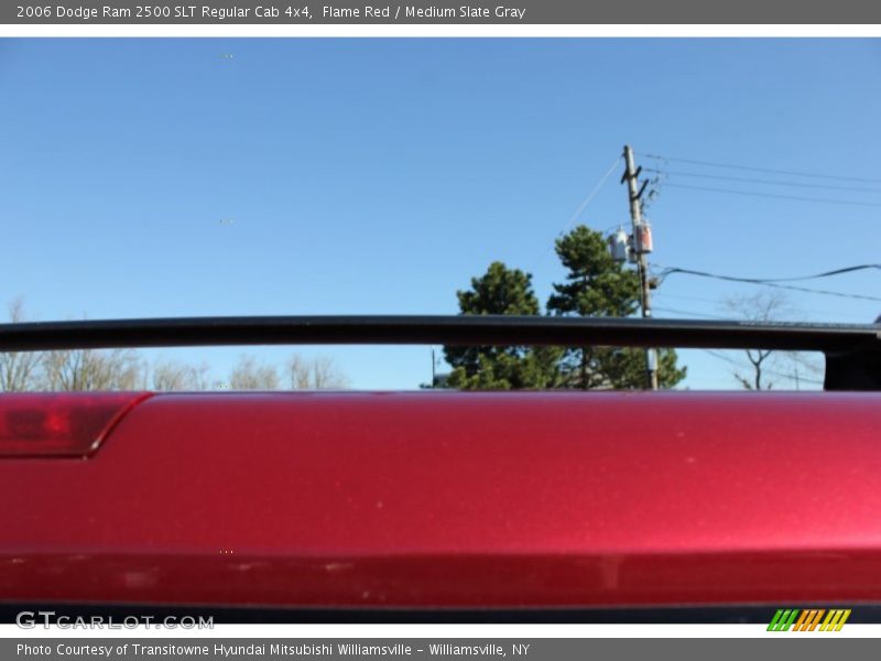 Flame Red / Medium Slate Gray 2006 Dodge Ram 2500 SLT Regular Cab 4x4